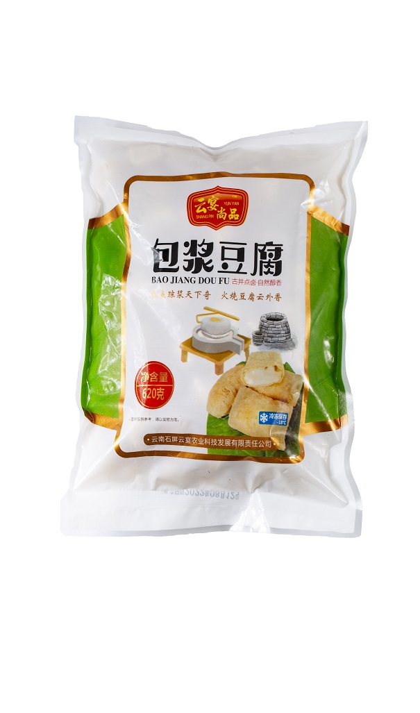 速冻包浆豆腐（620克*25袋）